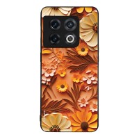 Θήκη Sonique 3D Flower Series για OnePlus 10 Pro 5G Πορτοκαλί