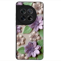 Θήκη Sonique 3D Flower Series για OnePlus 12 5G Βιολετί