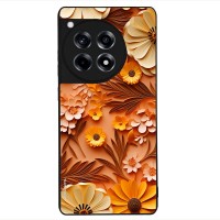 Θήκη Sonique 3D Flower Series για OnePlus 12R 5G Πορτοκαλί