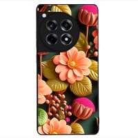 Θήκη Sonique 3D Flower Series για OnePlus 12R 5G Σομόν