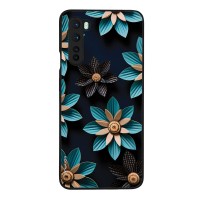 Θήκη Sonique 3D Flower Series για OnePlus Nord Γαλάζιο
