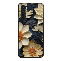 Θήκη Sonique 3D Flower Series για OnePlus Nord Εκρού