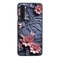 Θήκη Sonique 3D Flower Series για OnePlus Nord Ροζ 02