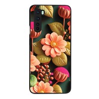Θήκη Sonique 3D Flower Series για OnePlus Nord Σομόν