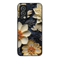 Θήκη Sonique 3D Flower Series για OnePlus Nord 2 5G Εκρού