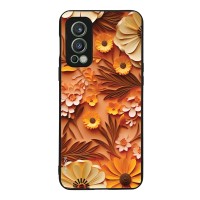 Θήκη Sonique 3D Flower Series για OnePlus Nord 2 5G Πορτοκαλί