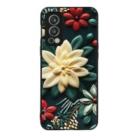 Θήκη Sonique 3D Flower Series για OnePlus Nord 2 5G Πράσινο