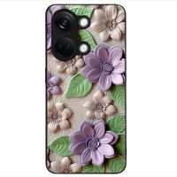 Θήκη Sonique 3D Flower Series για OnePlus Nord 3 5G Βιολετί