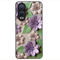 Θήκη Sonique 3D Flower Series για OnePlus Nord CE 4 Lite 5G Βιολετί