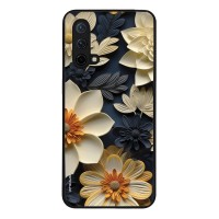 Θήκη Sonique 3D Flower Series για OnePlus Nord CE 5G Εκρού