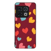 Θήκη Sonique Heart Series για OnePlus 10 Pro 5G Μπορντώ