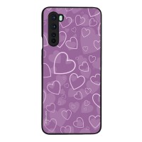 Θήκη Sonique Heart Series για OnePlus Nord Βιολετί