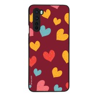 Θήκη Sonique Heart Series για OnePlus Nord Μπορντώ