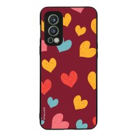 Θήκη Sonique Heart Series για OnePlus Nord 2 5G Μπορντώ
