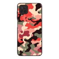 Θήκη Sonique Camouflage Army Series για Samsung Galaxy A12 Κόκκινο