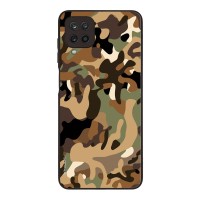 Θήκη Sonique Camouflage Army Series για Samsung Galaxy A12 Καφέ
