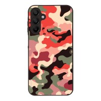 Θήκη Sonique Camouflage Army Series για Samsung Galaxy A15 4G / Galaxy A15 5G Κόκκινο