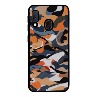 Θήκη Sonique Camouflage Army Series για Samsung Galaxy A20e Πορτοκαλί