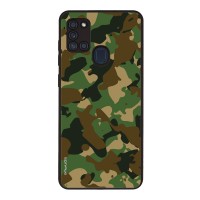 Θήκη Sonique Camouflage Army Series για Samsung Galaxy A21s Πράσινο