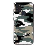 Θήκη Sonique Camouflage Army Series για Samsung Galaxy A21s Χακί