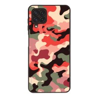 Θήκη Sonique Camouflage Army Series για Samsung Galaxy A22 4G / Galaxy M32 4G / Galaxy M22 4G Κόκκινο