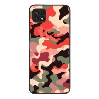 Θήκη Sonique Camouflage Army Series για Samsung Galaxy A22 5G Κόκκινο