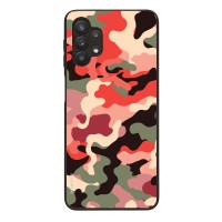 Θήκη Sonique Camouflage Army Series για Samsung Galaxy A32 5G Κόκκινο