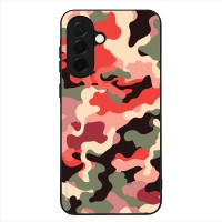 Θήκη Sonique Camouflage Army Series για Samsung Galaxy A36 5G Κόκκινο