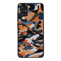 Θήκη Sonique Camouflage Army Series για Samsung Galaxy A51 Πορτοκαλί