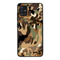 Θήκη Sonique Camouflage Army Series για Samsung Galaxy A51 Καφέ