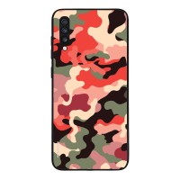 Θήκη Sonique Camouflage Army Series για Samsung Galaxy A70/A70s Κόκκινο