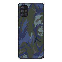 Θήκη Sonique Camouflage Army Series για Samsung Galaxy A71 Μπλε 01