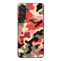 Θήκη Sonique Camouflage Army Series για Samsung Galaxy M55 5G Κόκκινο
