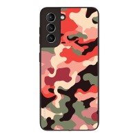 Θήκη Sonique Camouflage Army Series για Samsung Galaxy S21 Κόκκινο