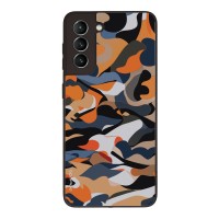 Θήκη Sonique Camouflage Army Series για Samsung Galaxy S21 Πορτοκαλί