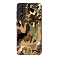 Θήκη Sonique Camouflage Army Series για Samsung Galaxy S21 Καφέ