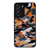 Θήκη Sonique Camouflage Army Series για Samsung Galaxy S21 FE Πορτοκαλί