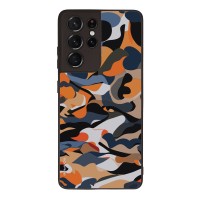 Θήκη Sonique Camouflage Army Series για Samsung Galaxy S21 Ultra Πορτοκαλί