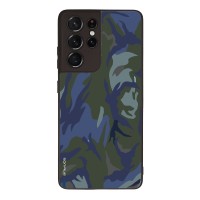 Θήκη Sonique Camouflage Army Series για Samsung Galaxy S21 Ultra Μπλε 01
