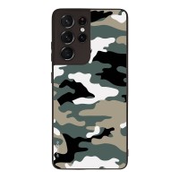 Θήκη Sonique Camouflage Army Series για Samsung Galaxy S21 Ultra Χακί