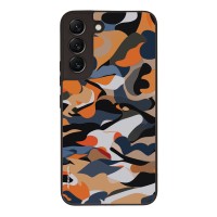Θήκη Sonique Camouflage Army Series για Samsung Galaxy S22 Πορτοκαλί