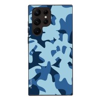 Θήκη Sonique Camouflage Army Series για Samsung Galaxy S22 Ultra Μπλε