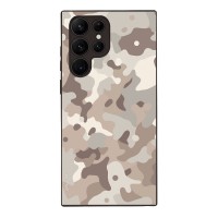 Θήκη Sonique Camouflage Army Series για Samsung Galaxy S22 Ultra Μπεζ