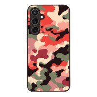 Θήκη Sonique Camouflage Army Series για Samsung Galaxy S23 FE Κόκκινο