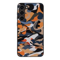Θήκη Sonique Camouflage Army Series για Samsung Galaxy S23 Plus Πορτοκαλί