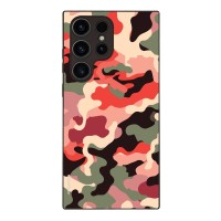 Θήκη Sonique Camouflage Army Series για Samsung Galaxy S23 Ultra Κόκκινο