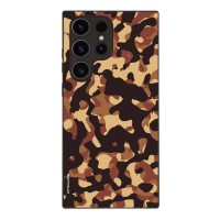 Θήκη Sonique Camouflage Army Series για Samsung Galaxy S23 Ultra Καφέ 01