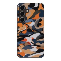 Θήκη Sonique Camouflage Army Series για Samsung Galaxy S24 Πορτοκαλί