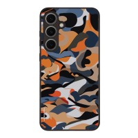 Θήκη Sonique Camouflage Army Series για Samsung Galaxy S24 FE Πορτοκαλί