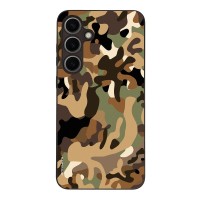 Θήκη Sonique Camouflage Army Series για Samsung Galaxy S24 Plus Καφέ